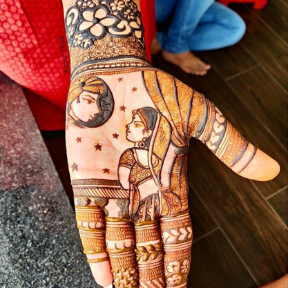 Best Karwa Chauth Mehandi Artist in Greater Noida