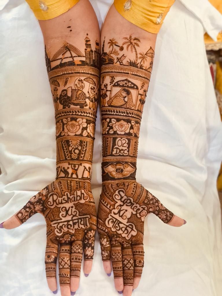 Famous mehandi artist Greater Noida NCR