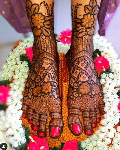 Foot Mehndi Design Images, Foot Mehndi Design Photos