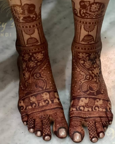 Best Foot Mehandi artist in Greater Noida