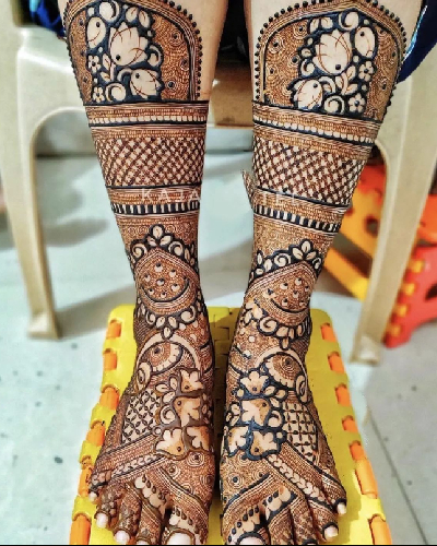 Foot Mehndi Design Images, Foot Mehndi Design Photos