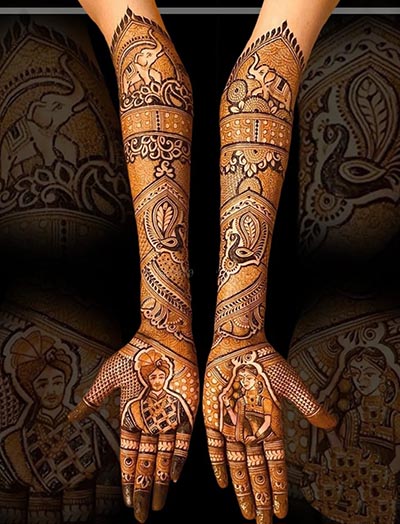 Traditional and Modern Mehandi Designs