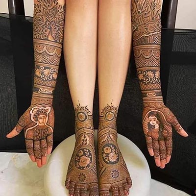 Anand Jaipure Mehandi Art