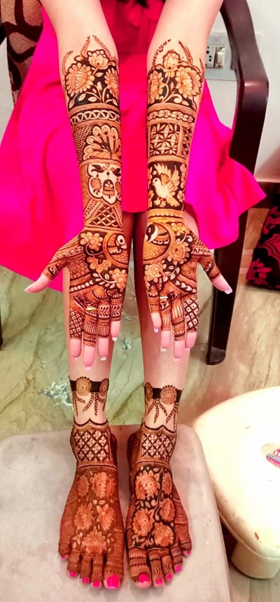 Anand Jaipure Mehandi Art