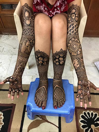 Anand Jaipure Mehandi Art