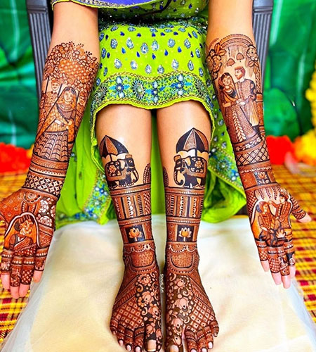 Best Foot Mehandi Artist in Greater Noida